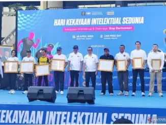Menteri Hukum Minta Industri Olahraga Daftarkan Hak Kekayaan Intelektual