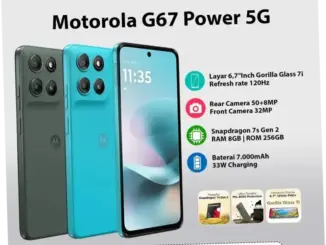 Motorola G67 Power 5G: HP 3 Jutaan dengan Baterai 'Badak'