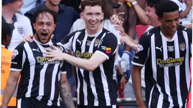 Notts County Menghancurkan Salford City di Final Playoff League Two