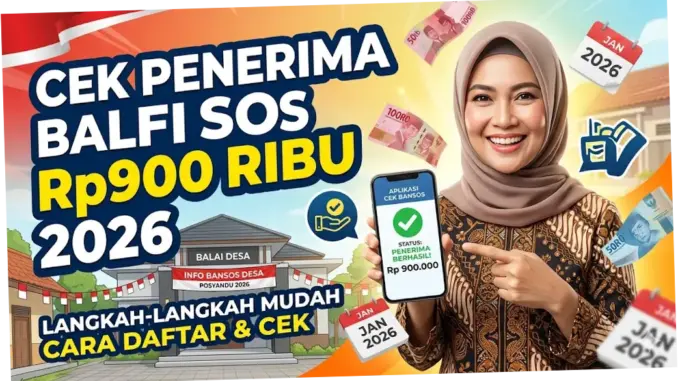 Panduan Lengkap Cek Bansos 2026 Menggunakan DTSEN dan NIK