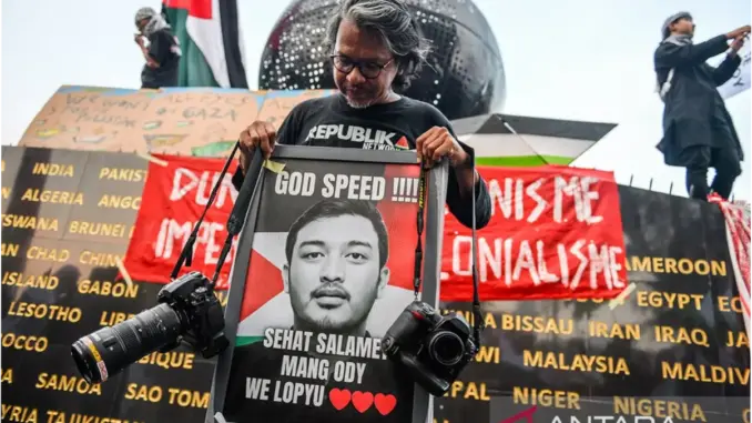 PBB Prihatin Atas Nasib Aktivis Flotilla Gaza yang Diculik Israel
