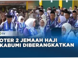 Pemberangkatan Jamaah Haji Kloter 2 Asal Langkat