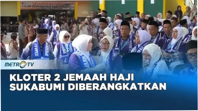 Pemberangkatan Jamaah Haji Kloter 2 Asal Langkat