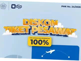 Pemerintah Tanggung PPN Tiket Pesawat Ekonomi Selama 60 Hari