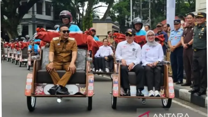 Pemkot Malang Optimalkan Becak Listrik Jadi Layanan Wisata