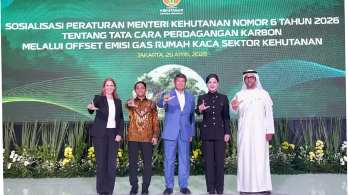 Permenhut 6/2026 Resmi Disosialisasikan, Menhut Dorong Perdagangan Karbon Inklusif