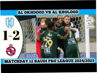 Pertarungan Sengit Al Kholood vs Al Okhdood di Saudi Pro League: Misi Berebut Momentum