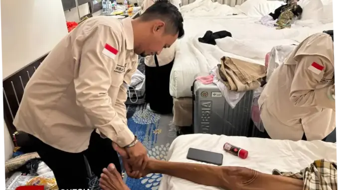Petugas Haji Layani Lansia di Madinah, Prioritaskan Care