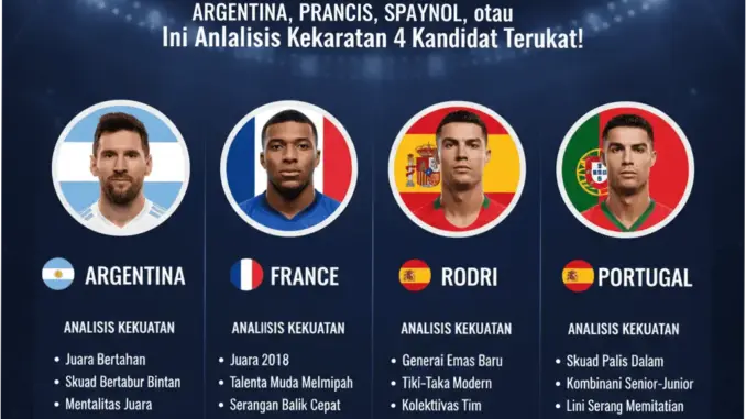 Piala Dunia 2026: Persiapan, Prediksi, dan Informasi Terbaru