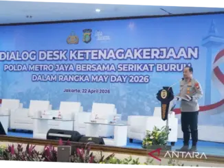 Polda Metro Jaya Gelar Dialog Ketenagakerjaan Sambut May Day 2026