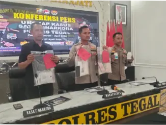 Polres Tegal Amankan 32 Tersangka Narkoba, Selamatkan Ribuan Jiwa Usia Produktif