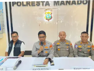 Polresta Manado Tetapkan Dua Tersangka Kasus Laka Lantas