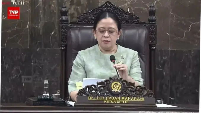 Puan Maharani Soroti Kehadiran Prabowo dalam Sidang RAPBN 2027