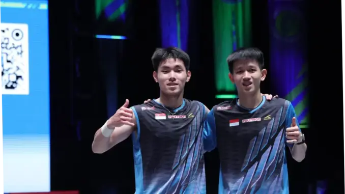 Raymond/Joaquin Segel Kemenangan Sempurna Indonesia