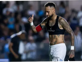 Santos Kembali Menang Setelah Neymar Gol di Menit Terakhir Babak Pertama