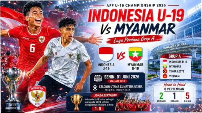 Timnas Indonesia U-19 Siap Menghadapi Piala AFF U-19 2026: Jadwal dan Persiapan