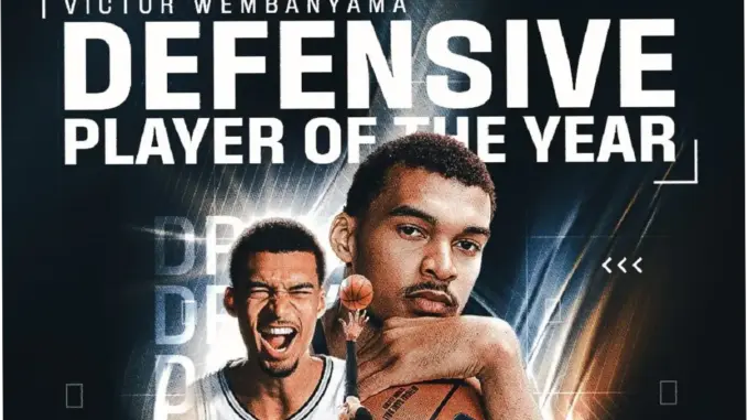 Victor Wembanyama: Pemain Bertahan Terbaik NBA 2026