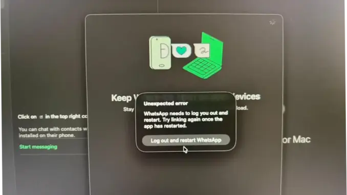 WhatsApp Web Mengalami Error, Pengguna Diarahkan ke Facebook